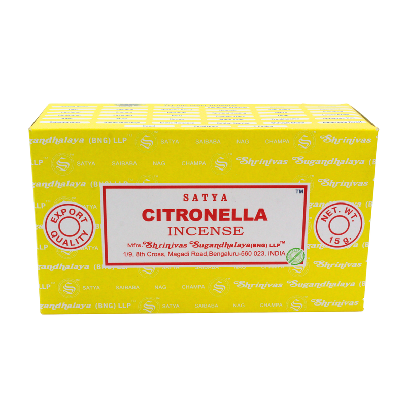Satya Citronella Incense Sticks - Image 2