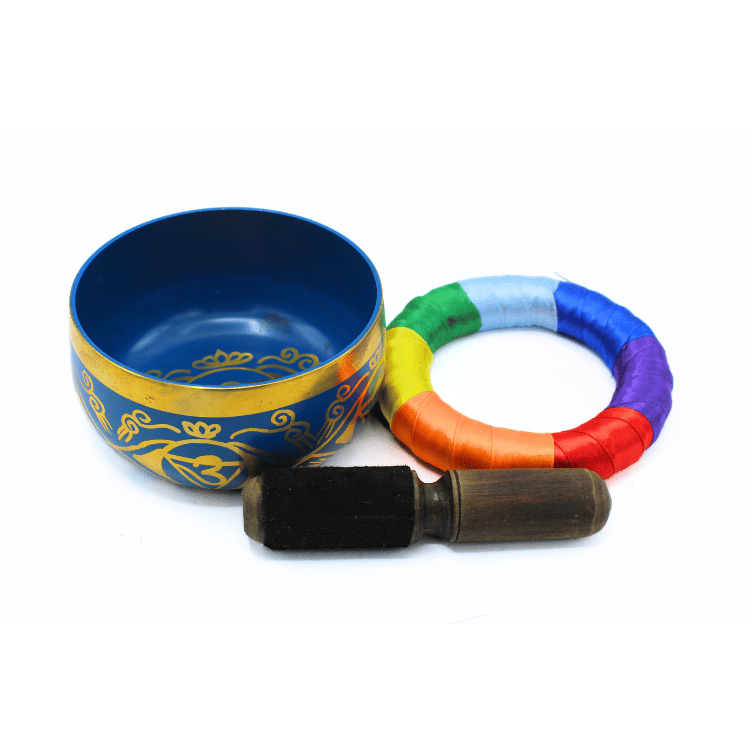 Third Eye Chakra Singing Bowl Cobalt Blue - Image 2