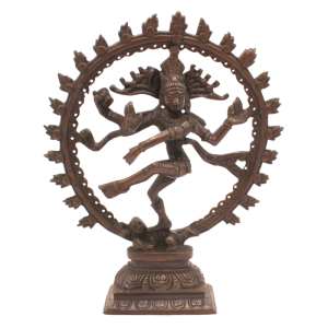 Brass Natraj bronze finish 10 inch