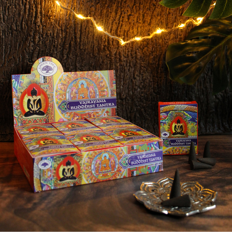 Green Tree Buddhist Tantra Cones (10 Pieces) - Image 4