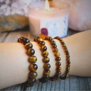 Tiger Eye Beaded Bracelet - South Africa