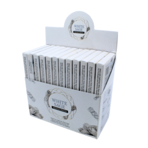 Green Tree White Sage Smudge Bricks (15 bricks with burner)