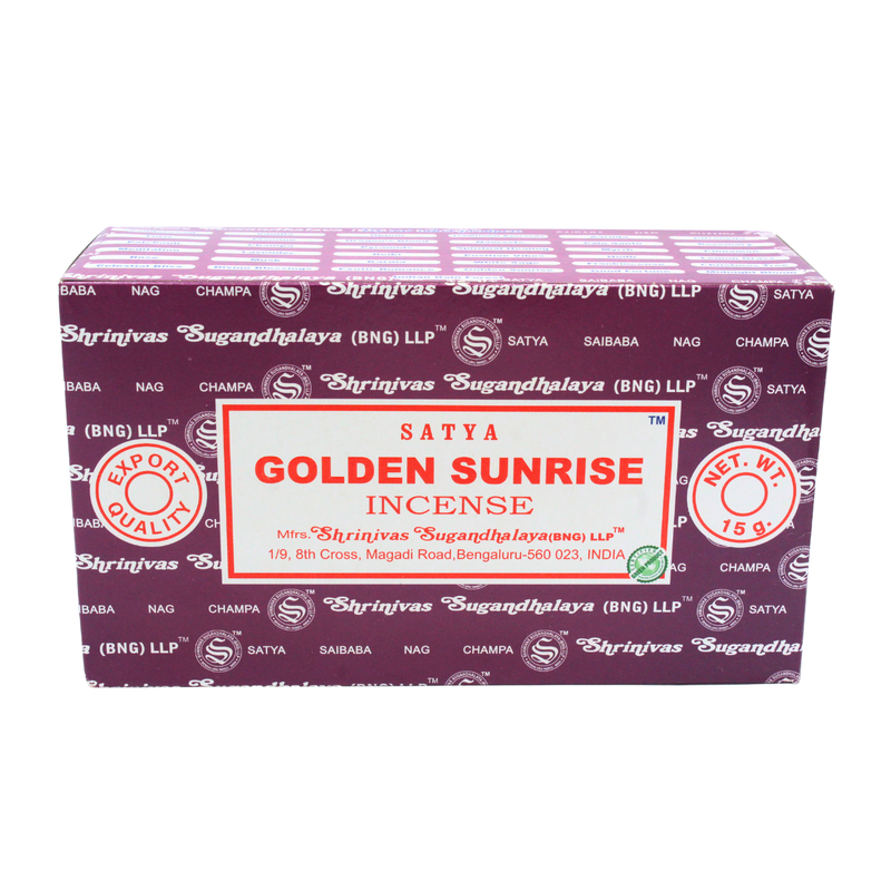 Satya Golden Sunrise Incense Sticks - Image 2