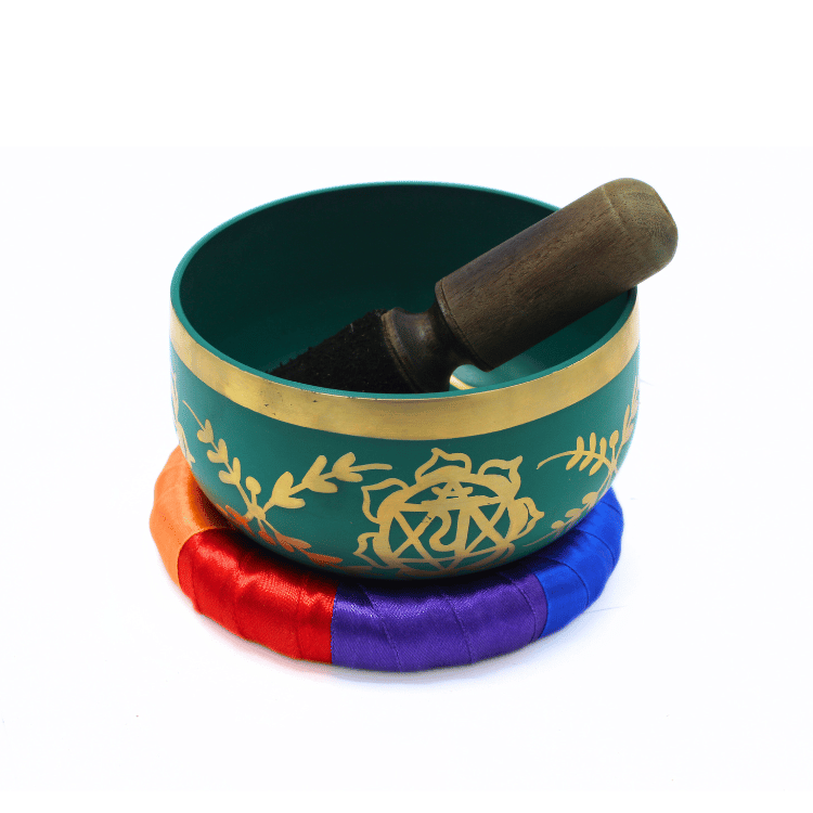 Heart Chakra Singing Bowl Green - Image 4