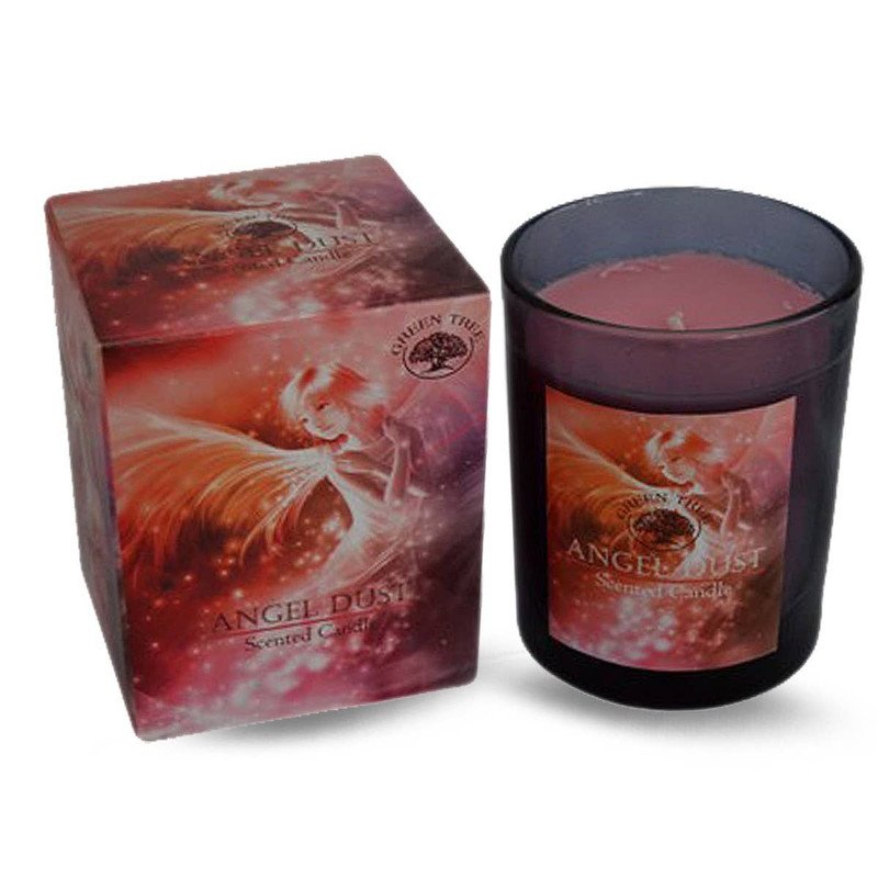 Green Tree Angel Dust Scented Candle 210 Grams