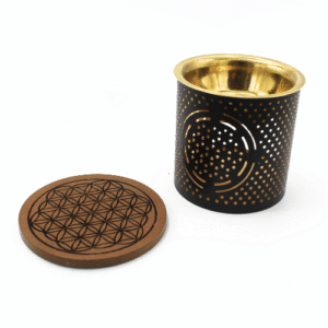 Tealight Holder & Aroma Oil Burner Flower Of Life