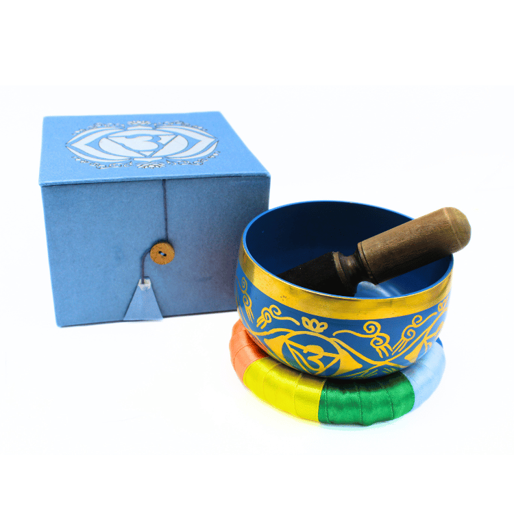 Third Eye Chakra Singing Bowl Cobalt Blue - Image 5