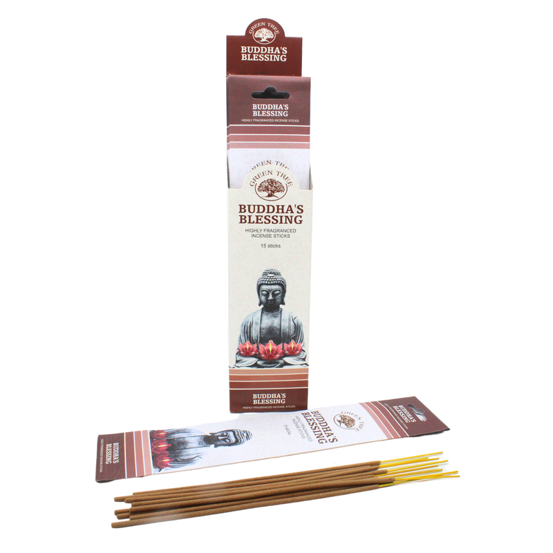 Green Tree Buddha's Blessing Incense 15 Sticks