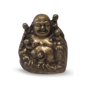 Happy Budha with Childeren Playing