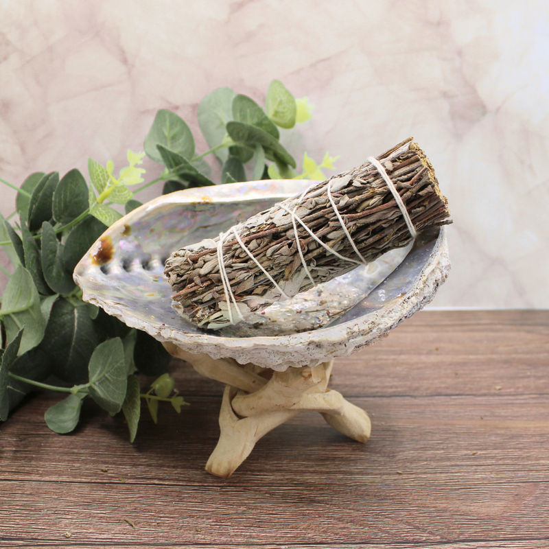 White Sage & Royal Sage Smudge Stick 10cm - Image 3