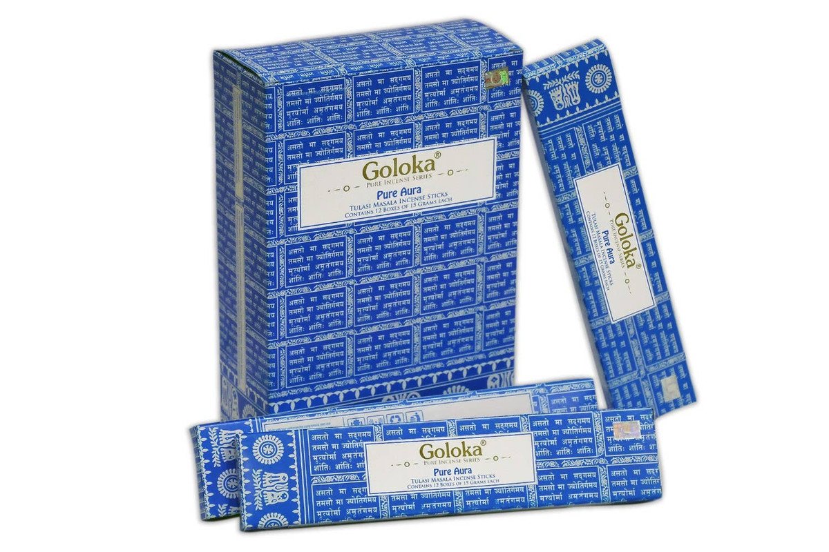 Goloka Pure Aura Incense 15 grams