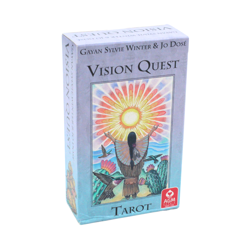 Vision Quest Tarot Cards - the Native American Wisdom - Thokmandee