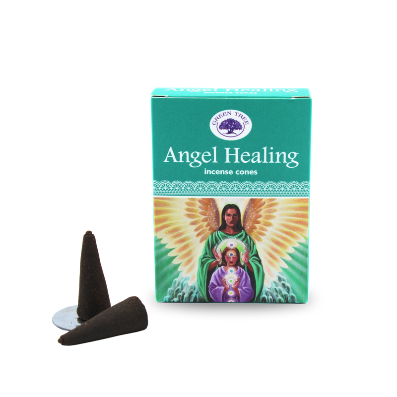 Green Tree Angel Healing Cones - Image 3