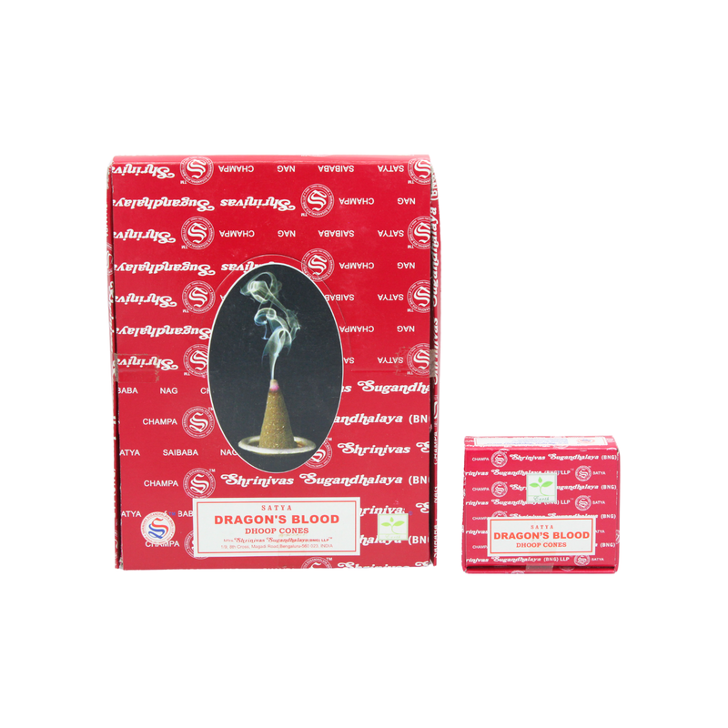Satya Dragon's Blood Dhoop Cones - Image 2