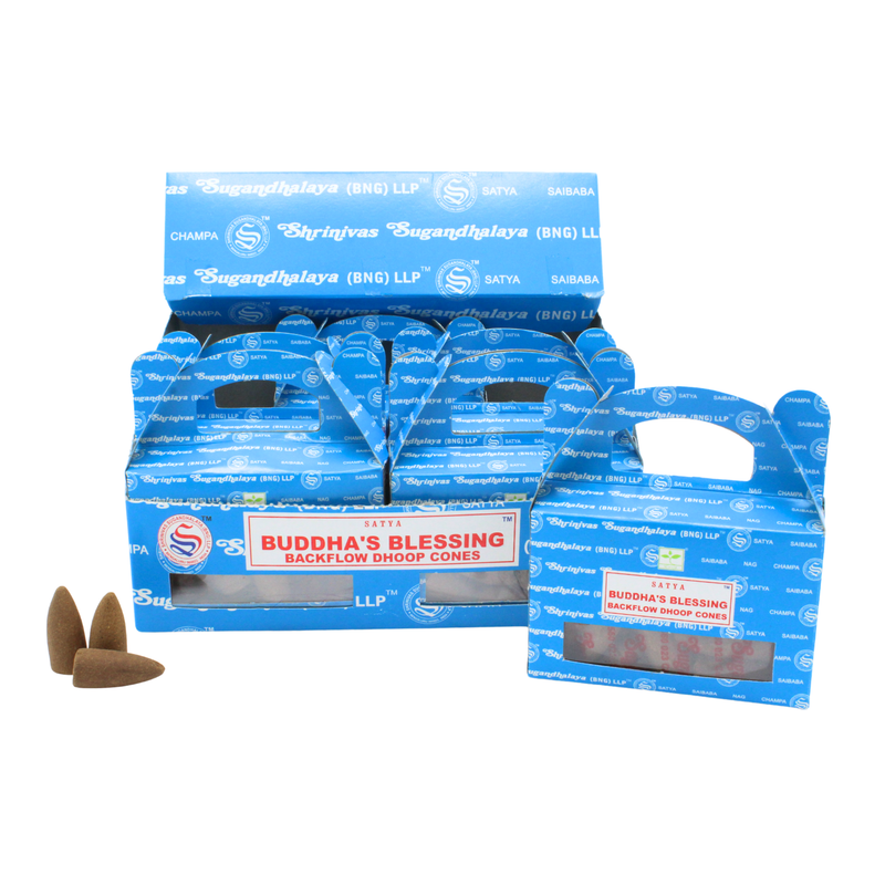 Satya Buddha Blessings Backflow Dhoop cones