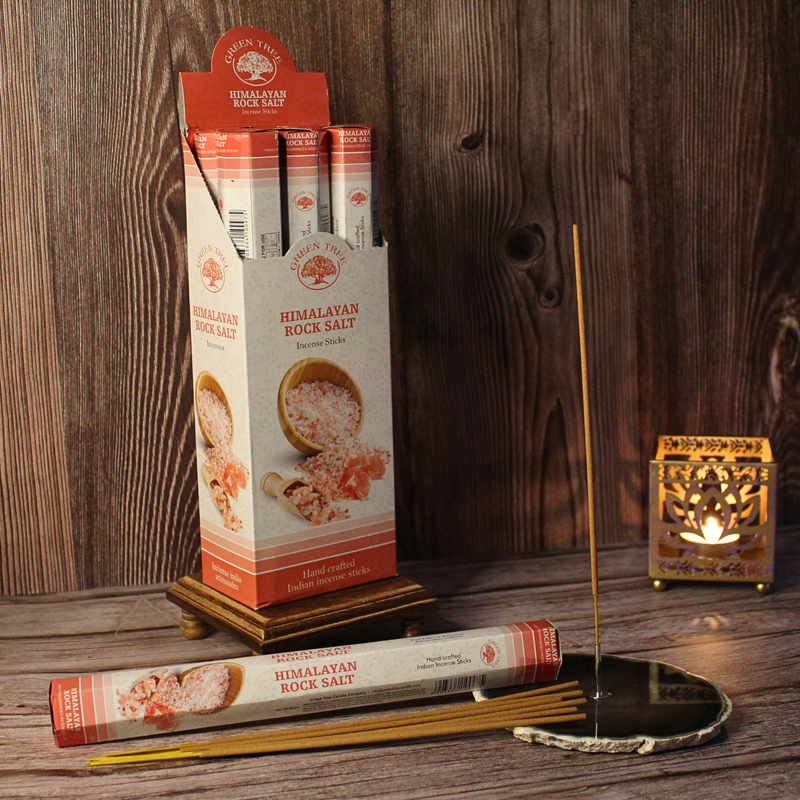 Green Tree Himalayan Rock Salt Incense - Image 4