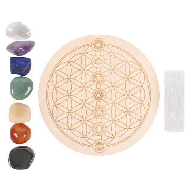 Chakra Crystal Grid Gift Set - Image 3