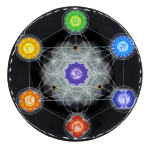 Incense Holder 7 Chakras & Metatron