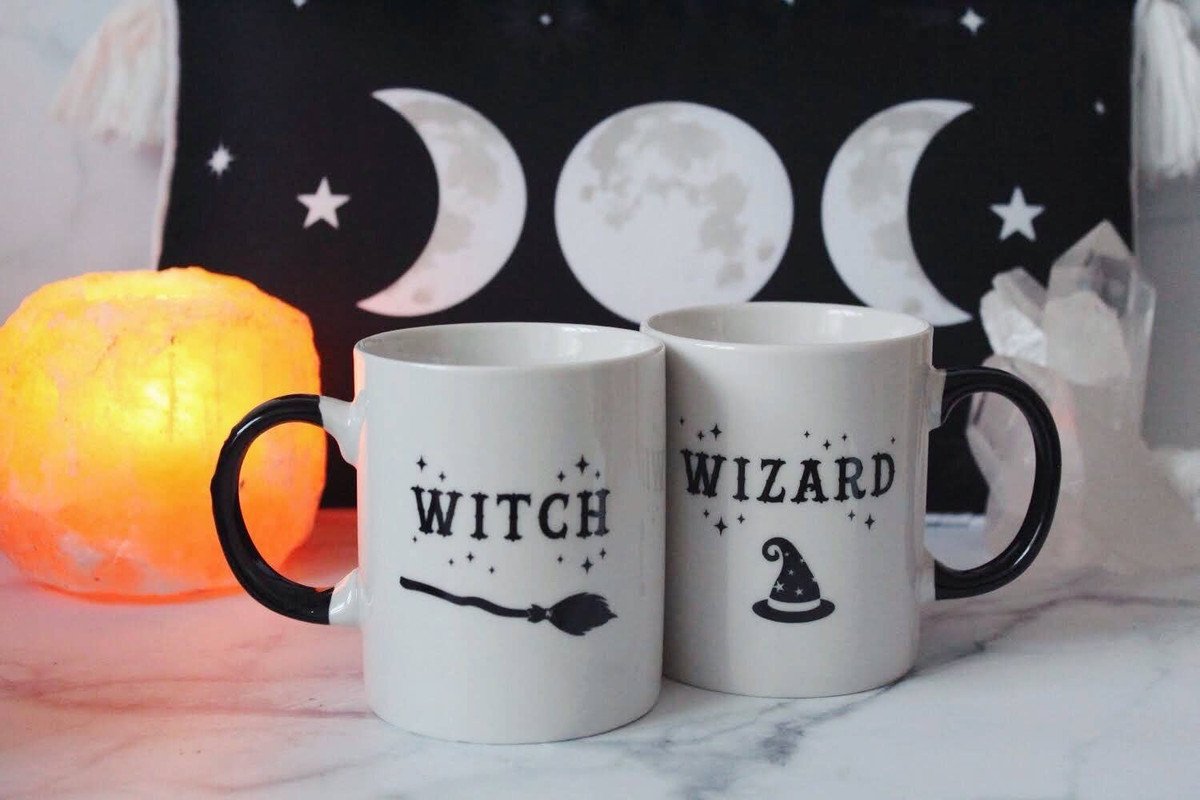 WITCH AND WIZARD MUG SET - Image 2