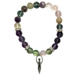 Rainbow Fluorite Goddess