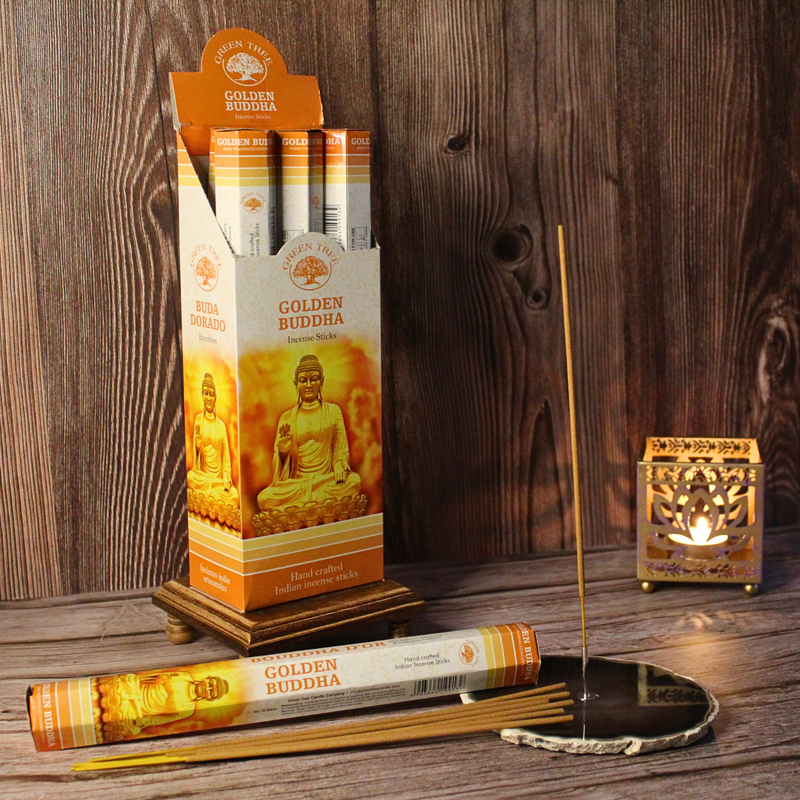 Green Tree Golden Buddha Incense - Image 4