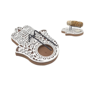 Palo Santo & White Sage Burner Hamsa Hand