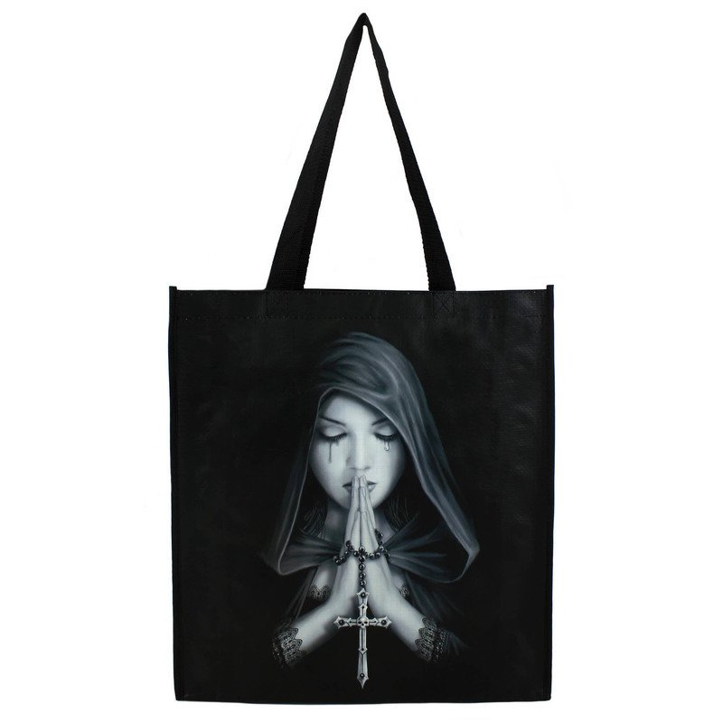 Gothic Prayer Shopping Bag