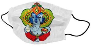 Yogi Mask Ganesh Modak Black