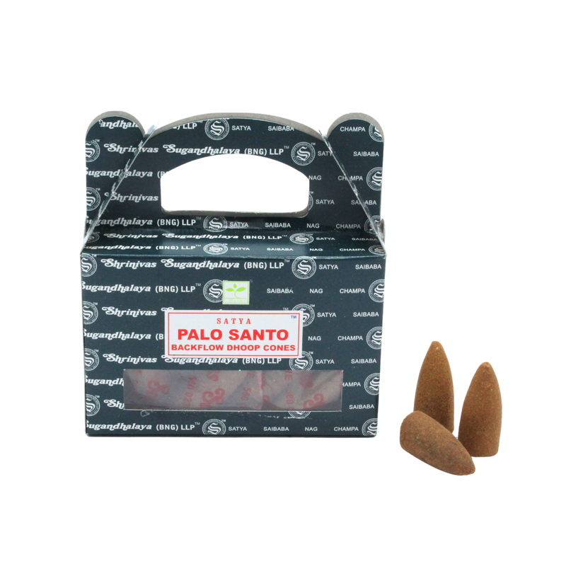 Satya Palo Santo Backflow Dhoop Cones - Image 3