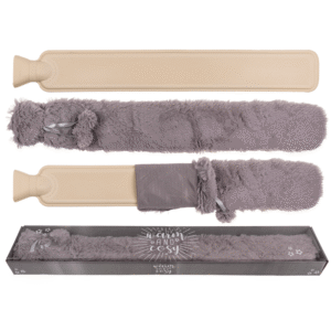 Long Hot Water Bottle, ca. 73 x 12 cm,