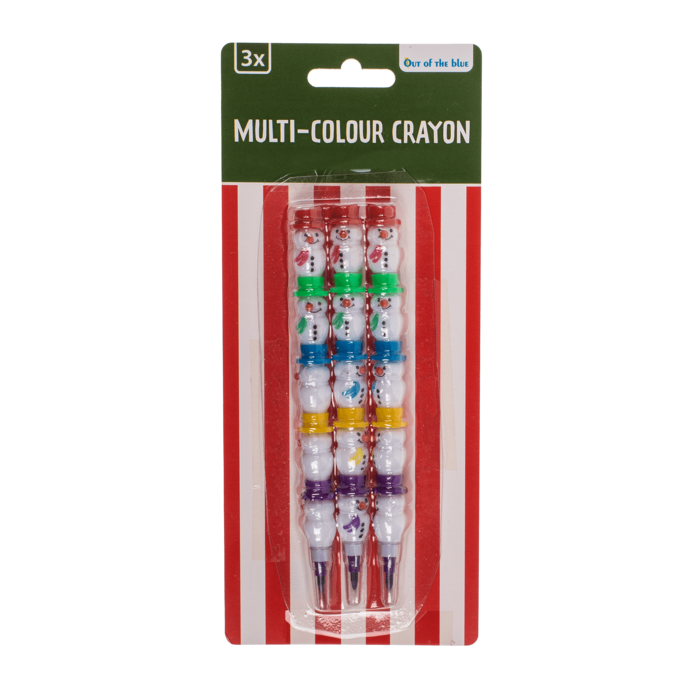 Multi colour pencil, 5 parts,13 cm, - Image 2