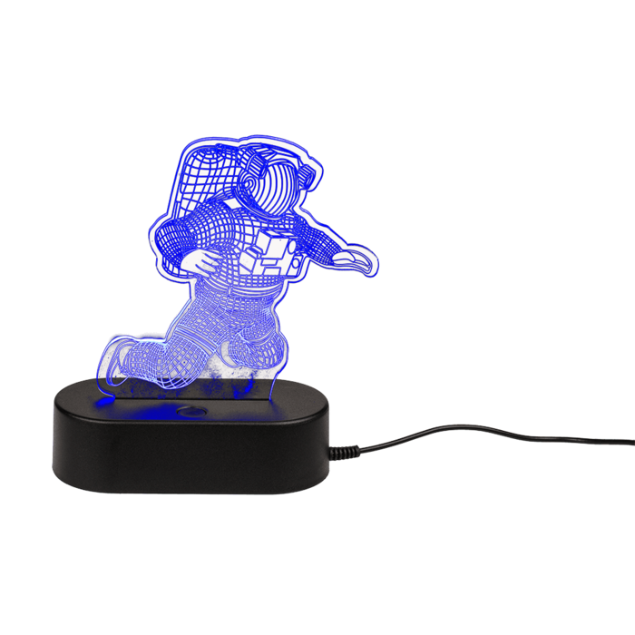 3D-Lamp, Spaceman, ca. 20 cm, with USB-cable - Image 2