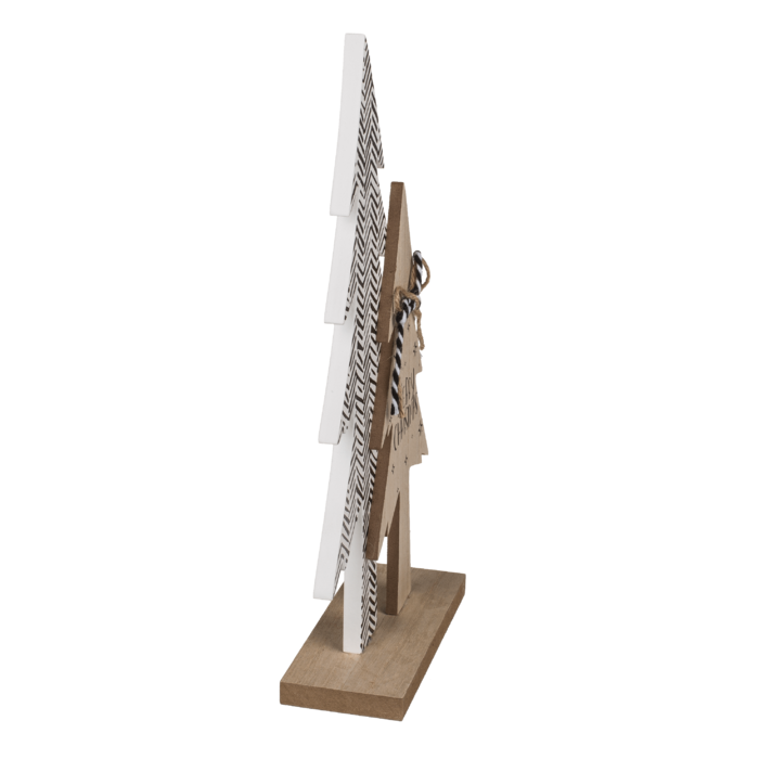 Wooden tree, Merry Christmas, - Image 4
