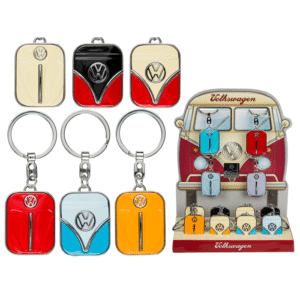 Metal keychain, VW Bus,