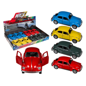 Model car with pull back, VW Beetle 1960,