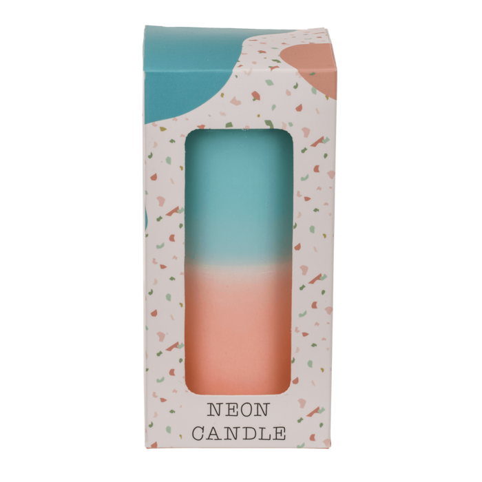 Pillar candle with color gradient, - Image 2