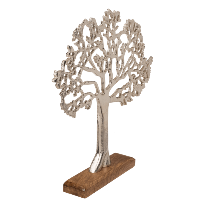 Silver colored tree of life, - Image 3