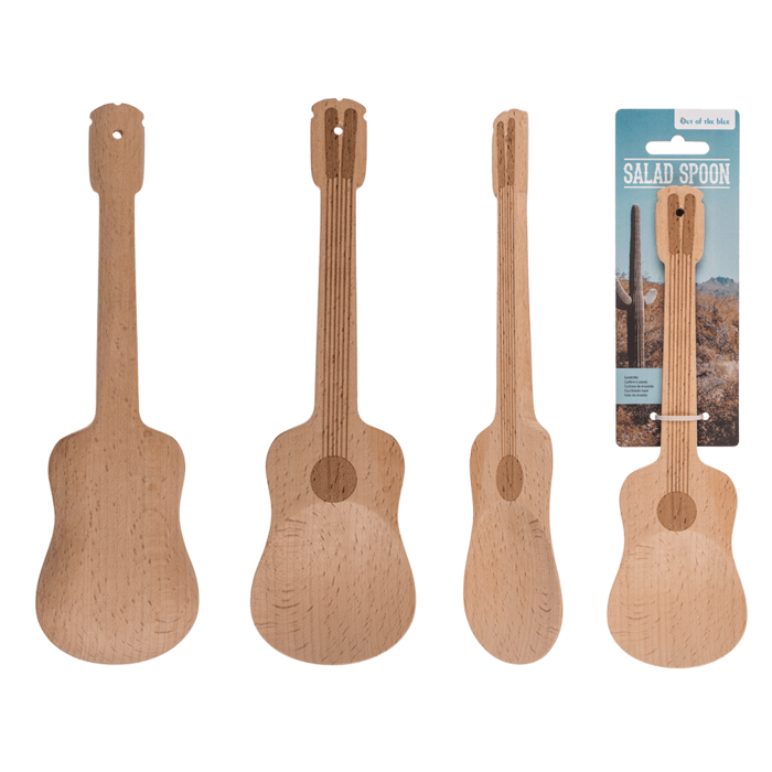 Wooden Salad Spoon, Guitar,