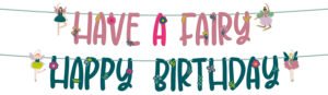 Letter Banner Set - Fabulous Fairy - 2 meter