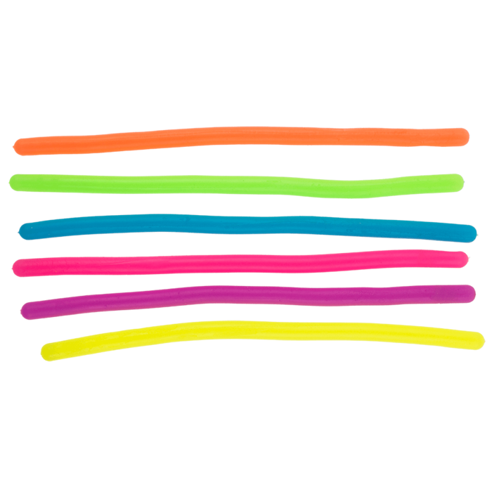 Elastic Noodles, Glow in the Dark, ca. 29 cm, - Image 4