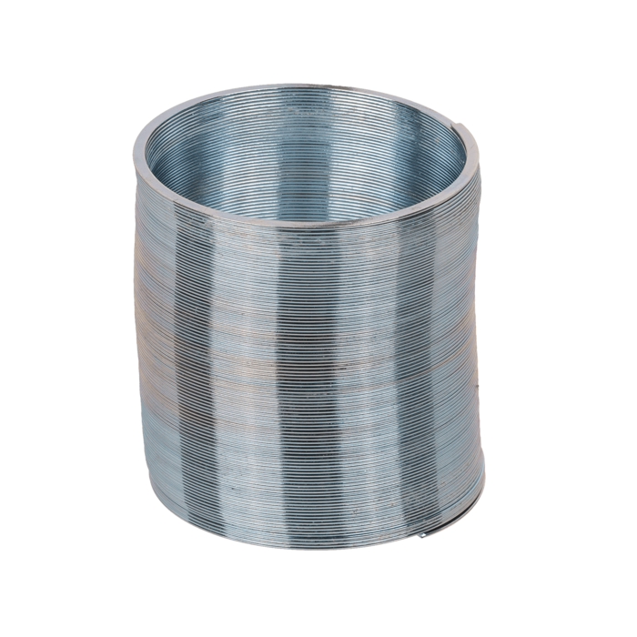 Silver coloured mini metal coil, - Image 2