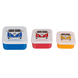 Lunch box set of 3, VW T1 Bus,