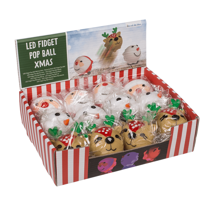 Squeeze-Pops, Xmas , with LED, incl 3 x LR41 - Image 3