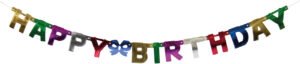 Letter Banner Happy Birthday