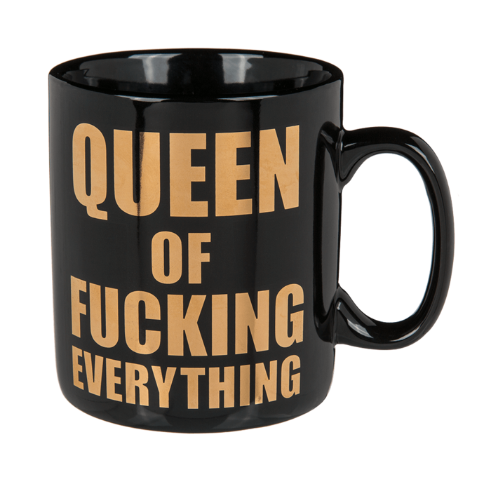 Mug, Queen of fucking everything, - Image 2