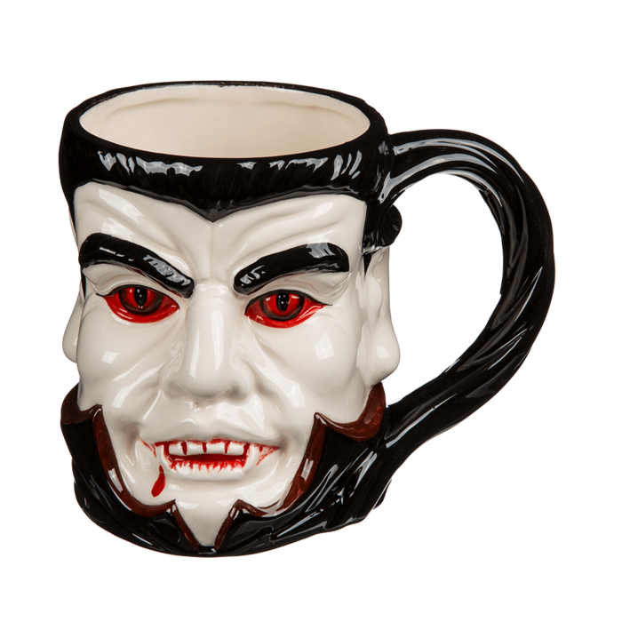 Mug, Vampire, 15 x 11,5 cm, stoneware - Image 4