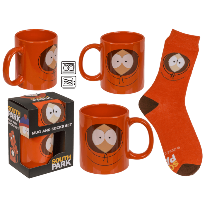 Gift set, South Park, mug and socks,