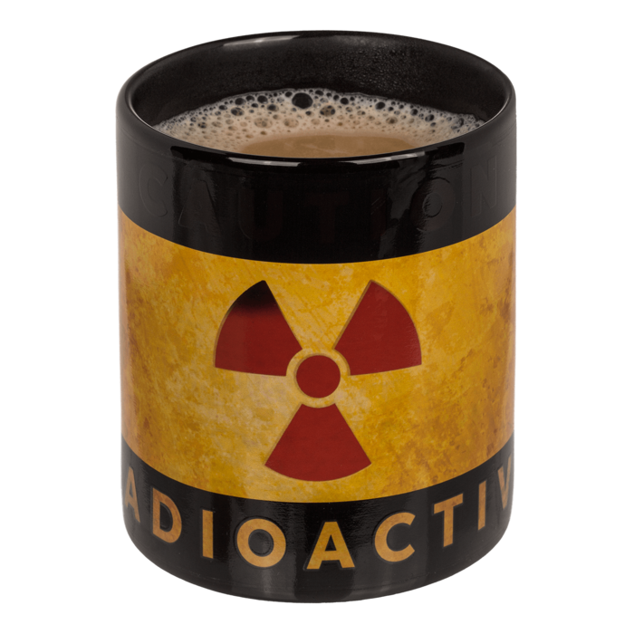 Mug, Nuklear, ca. 9 x 8,5 cm, stoneware, - Image 3