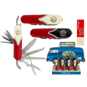 Metal pocket knife, VW Style,