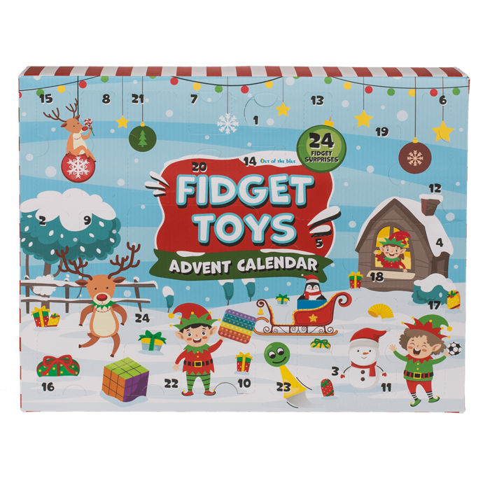 Fidget Toy Advent Calendar, 24 different toys, - Image 2